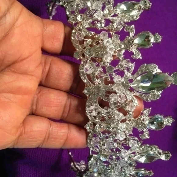 COPY - bridal head band one size - Picture 8 of 8